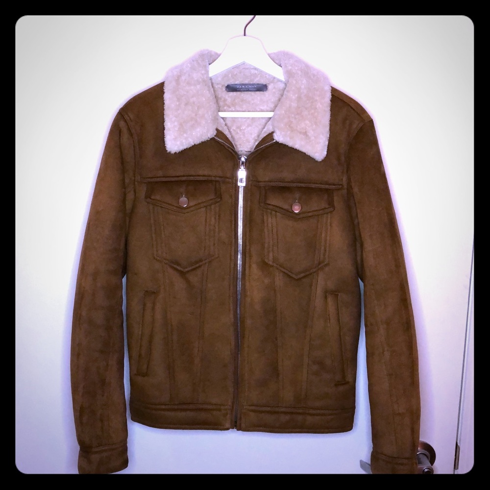 Zara Men’s Double-Faced Jacket